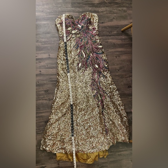 Panoply full Sequenced peacock dress - Picture 12 of 12